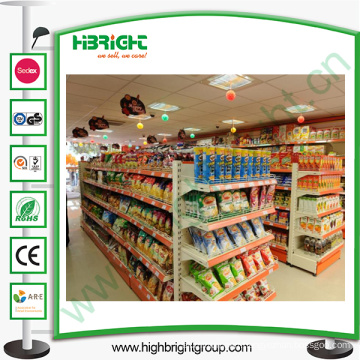 Double Side Perforated Gondola Supermarket Shelf